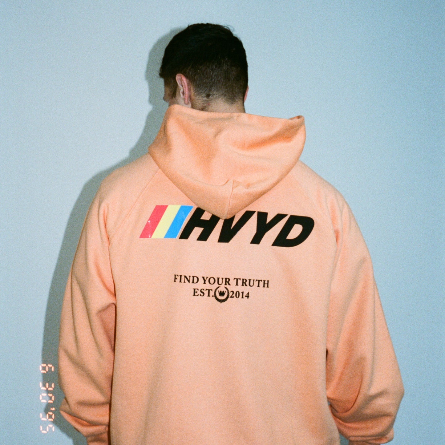 002 HVYD Race Hoodie — Muskmelon