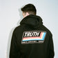 002 HVYD Truth Re-Edition Hoodie — Washed Black