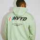 002 HVYD Race Hoodie — Lime