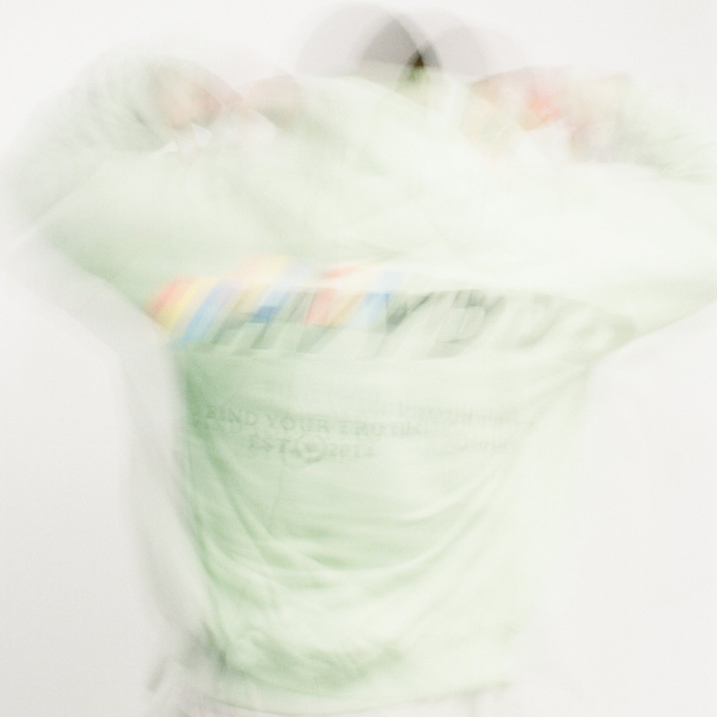 002 HVYD Race Hoodie — Lime