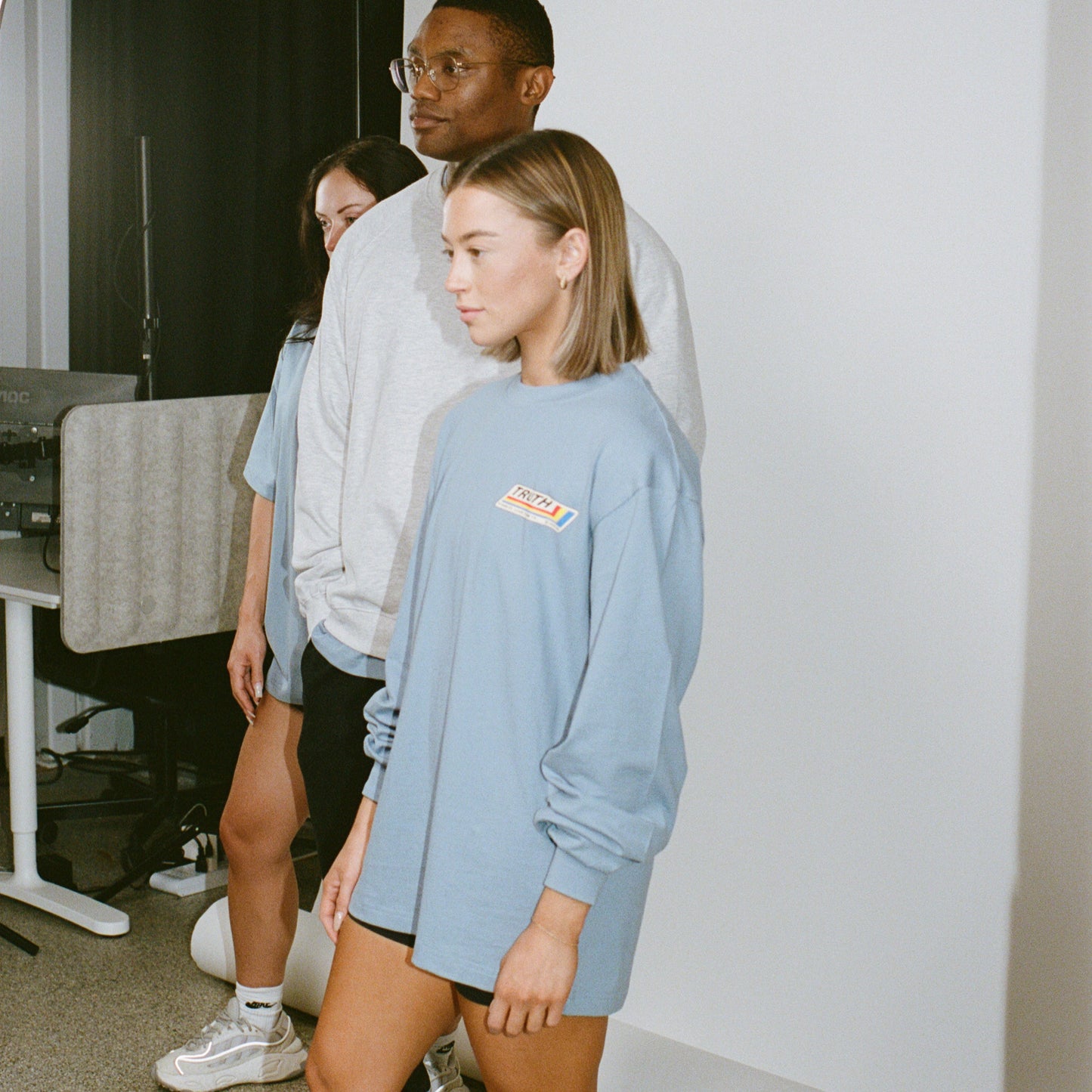 002 HVYD Truth Re-Edition Long Sleeve — Clear Blue