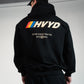 001 HVYD Race Hoodie — Jet Black