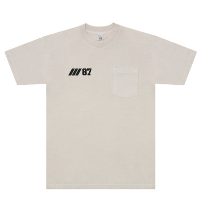 HVYD ///87 Truth Pocket T-Shirt — Cement