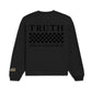 003 HVYD ///87 Fleece Crewneck — Washed Black