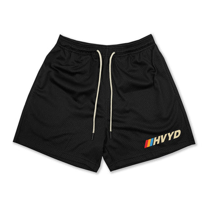 004 HVYD Race Mesh Shorts — Black