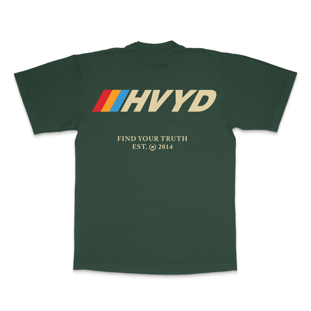 002 HVYD Race T-Shirt — Forest