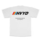 001 HVYD Race T-Shirt — White