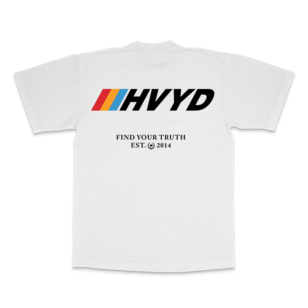 001 HVYD Race T-Shirt — White