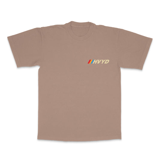 004 HVYD Race T-Shirt — Mushroom