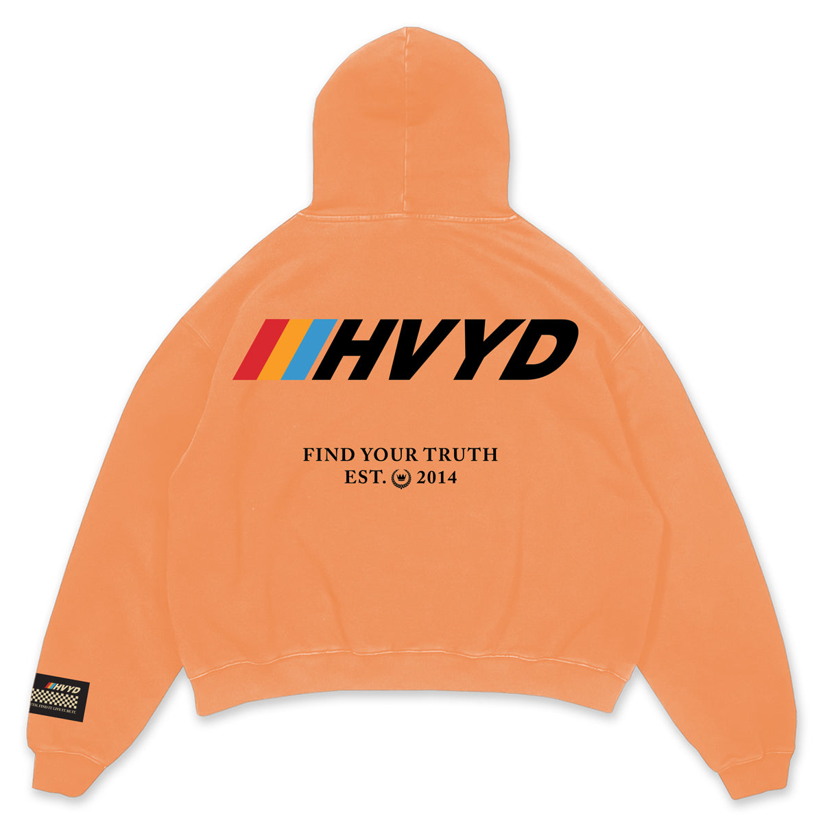 002 HVYD Race Hoodie — Muskmelon