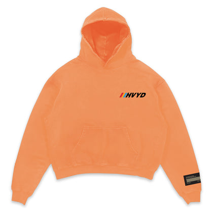 002 HVYD Race Hoodie — Muskmelon