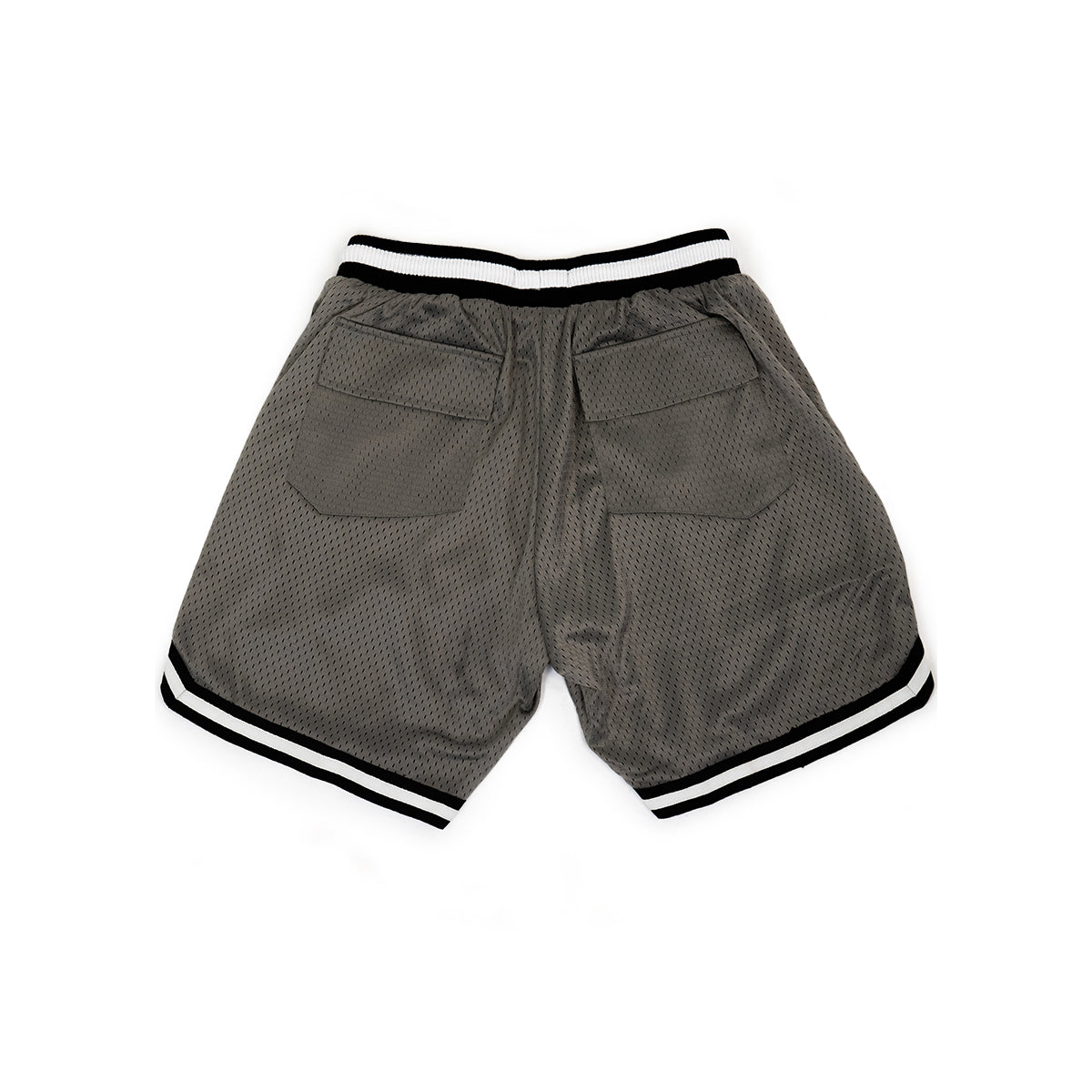 002 HVYD Premium Varsity Mesh Shorts — Ash