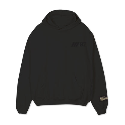 004 HVYD ///87 Terry Hoodie — Washed Black