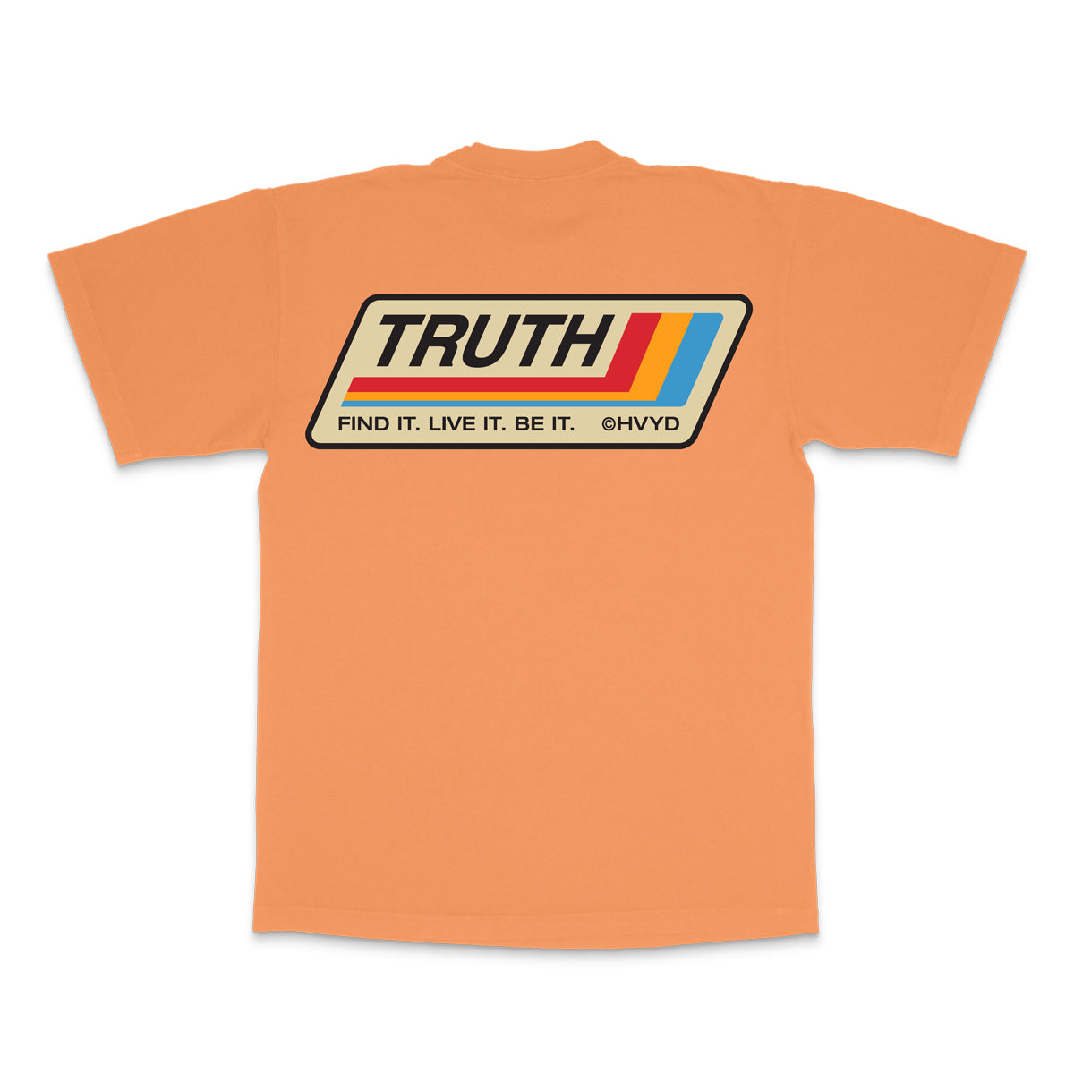 002 HVYD Truth Re-Edition T-Shirt — Muskmelon