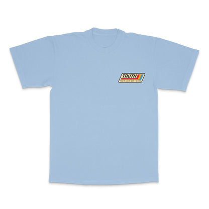 002 HVYD Truth Re-Edition T-Shirt — Clear Blue