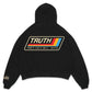 002 HVYD Truth Re-Edition Hoodie — Washed Black