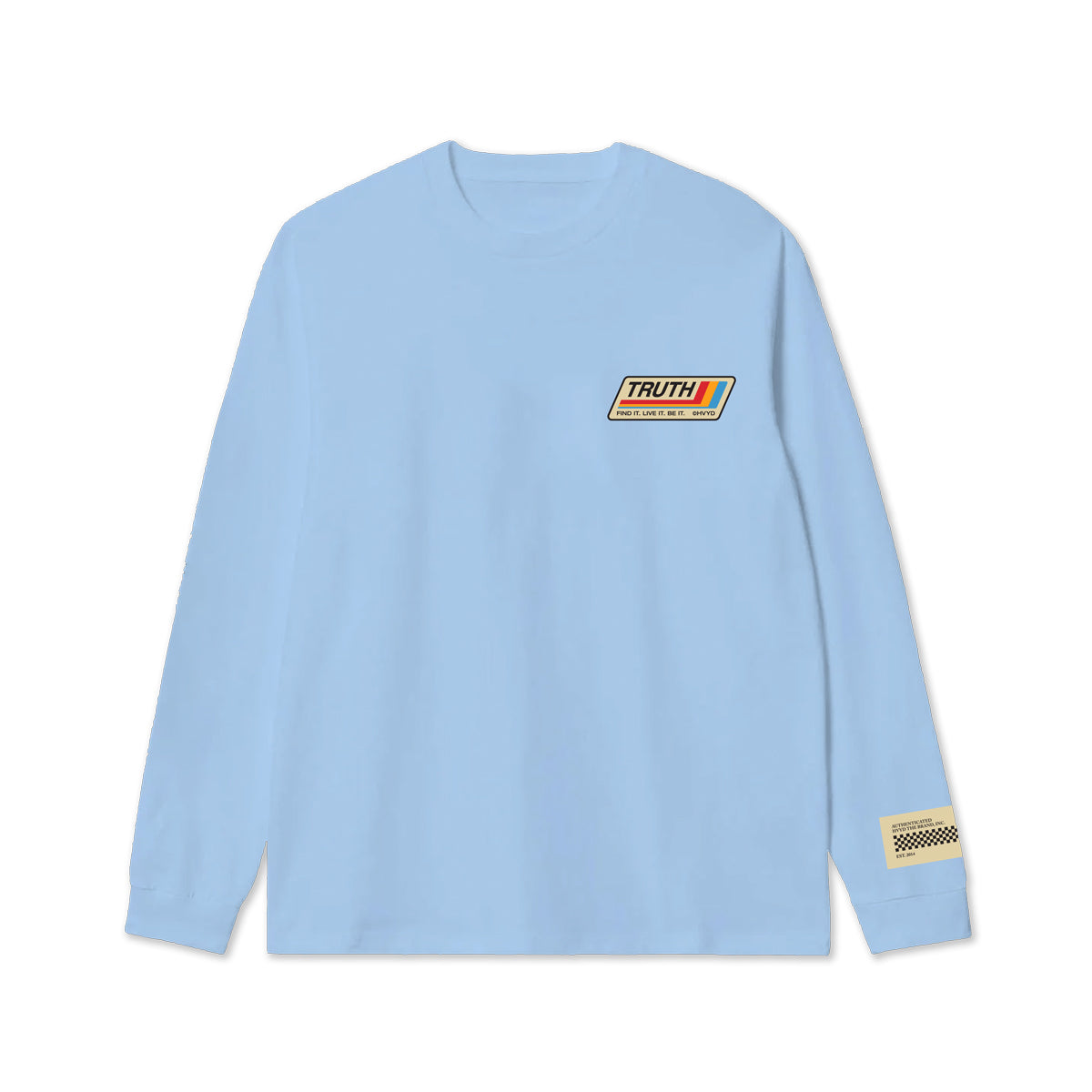 002 HVYD Truth Re-Edition Long Sleeve — Clear Blue