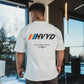 001 HVYD Race T-Shirt — White