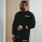 001 HVYD Race Long Sleeve — Jet Black