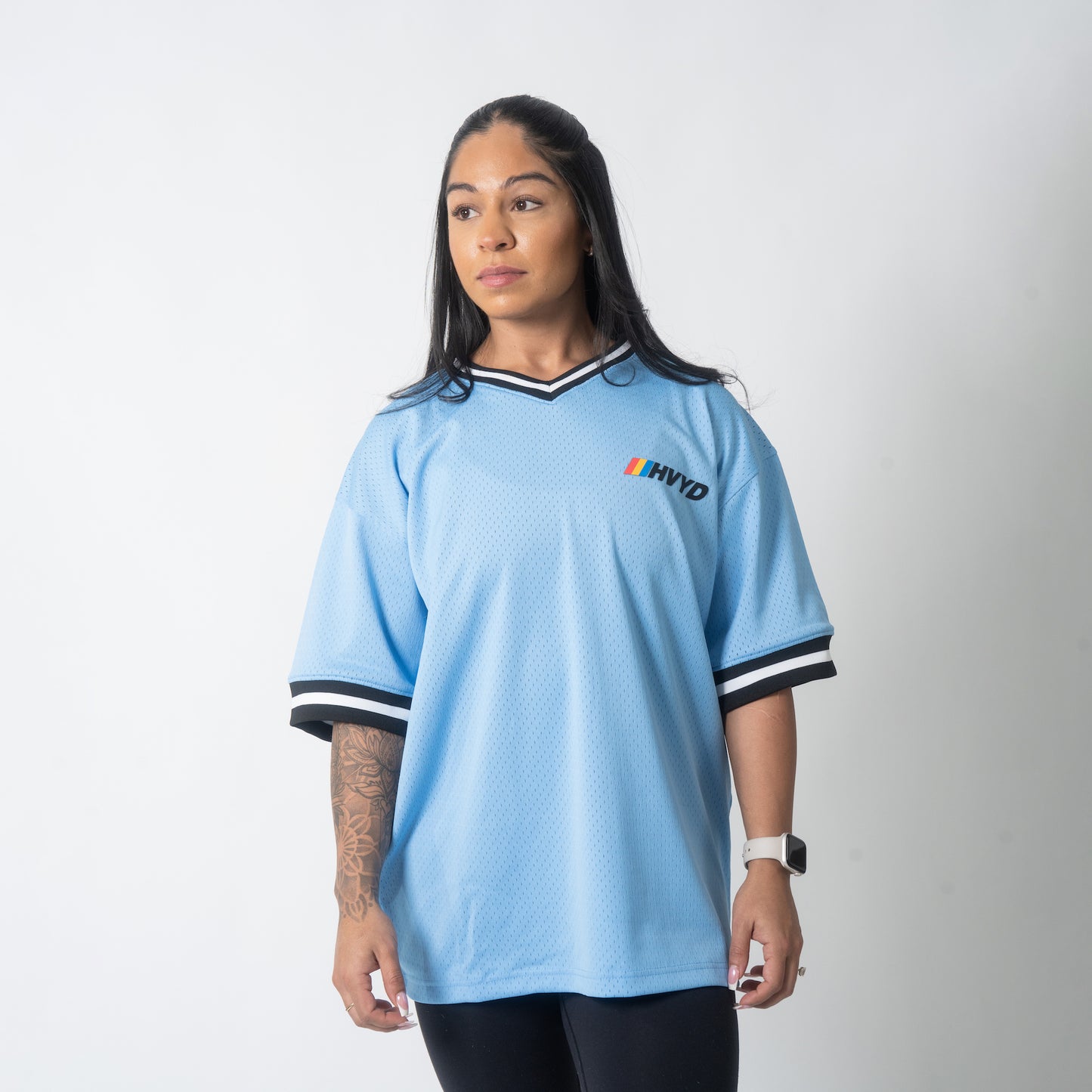 003 HVYD Jersey — Sky Blue