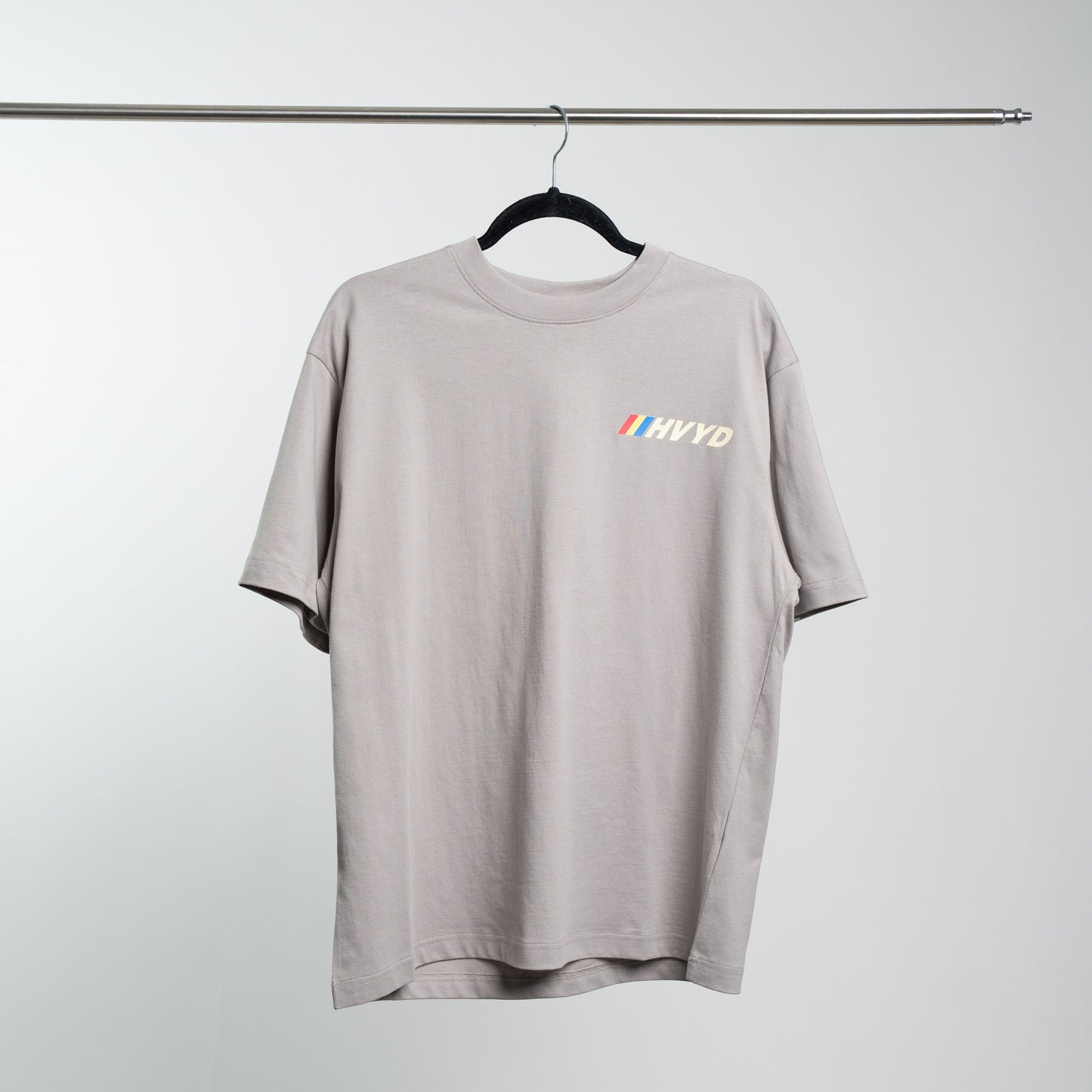 002 HVYD Race T-Shirt — Ash