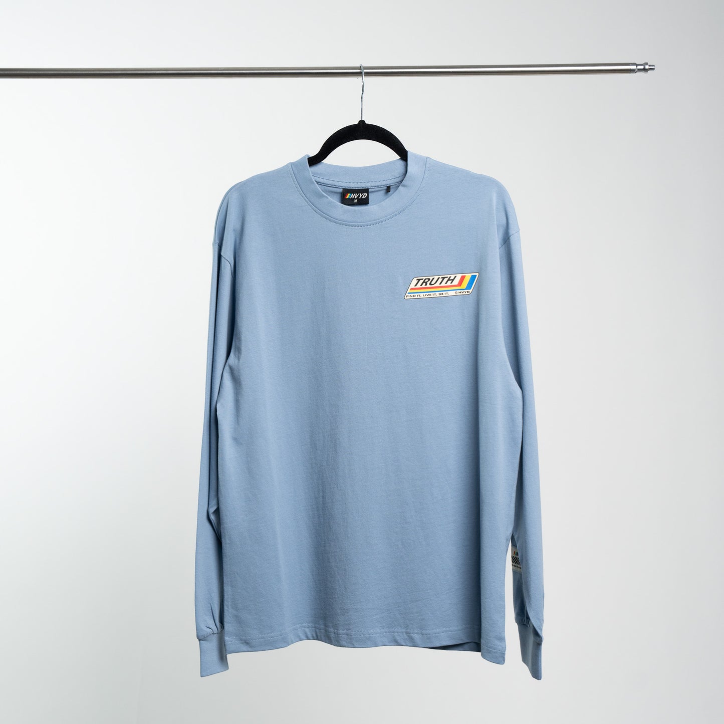 002 HVYD Truth Re-Edition Long Sleeve — Clear Blue