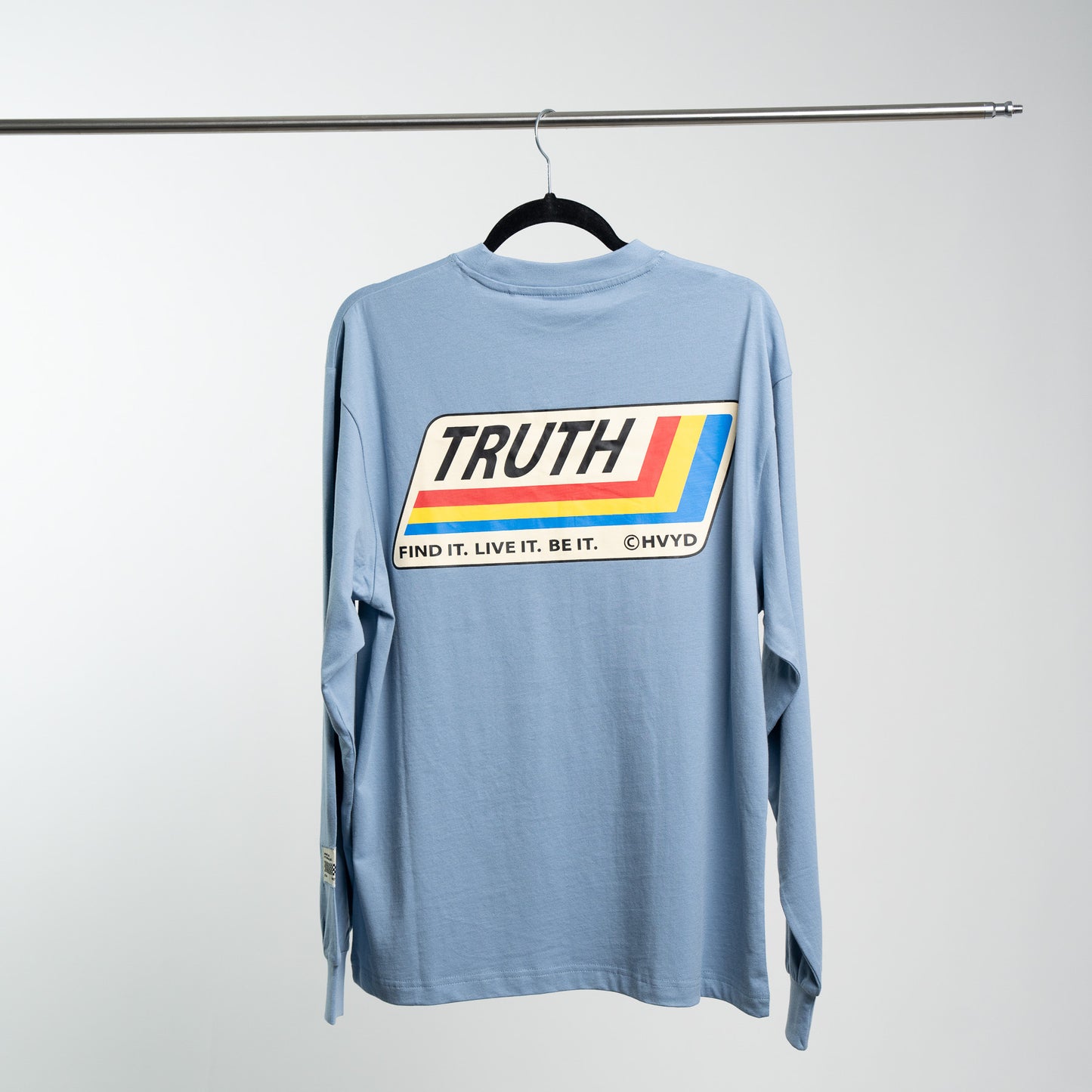 002 HVYD Truth Re-Edition Long Sleeve — Clear Blue