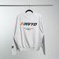 002 HVYD Race Crewneck — Heather Grey