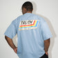 002 HVYD Truth Re-Edition T-Shirt — Clear Blue