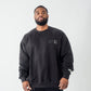 003 HVYD ///87 Fleece Crewneck — Washed Black