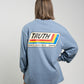 002 HVYD Truth Re-Edition Long Sleeve — Clear Blue