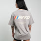 002 HVYD Race T-Shirt — Ash