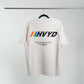 002 HVYD Race T-Shirt — Bone