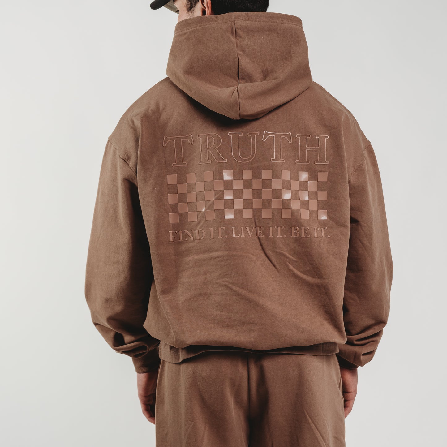 004 HVYD ///87 Terry Hoodie — Desert