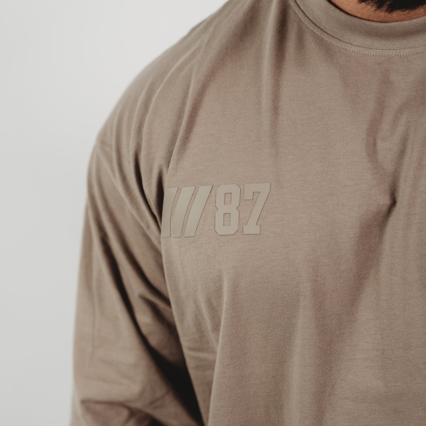 004 HVYD ///87 Pocket Long Sleeve — Mushroom