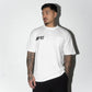 001 HVYD ///87 Pocket T-Shirt — White + Black