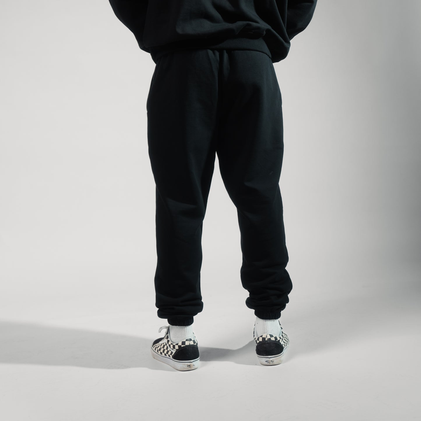 001 HVYD Race Sweatpants — Jet Black