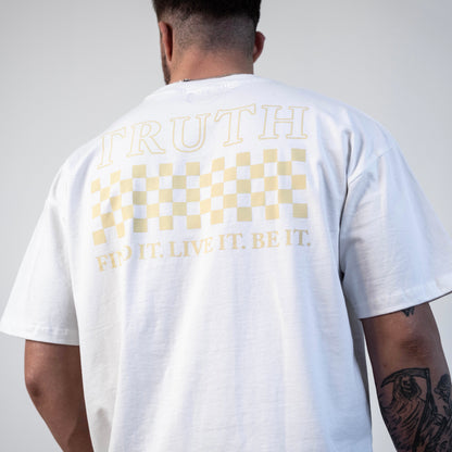 HVYD Weighted Truth T-Shirt — White